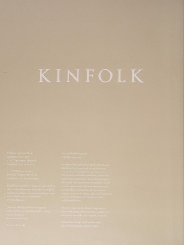 Kinfolk Volume 20