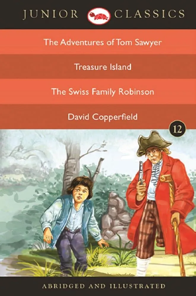 Junior Classicbook-12 (the Adventures of Tom Sawyer, Treasure Island, the Swiss Family Robinson, David Copperfield) (Junior Classics)