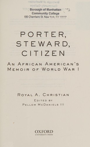 Porter, Steward, Citizen
