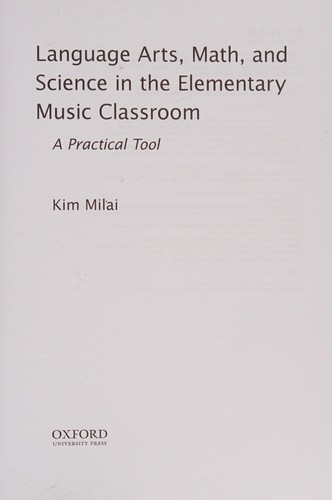 Language Arts, Math, and Science in the Elementary Music Classroom