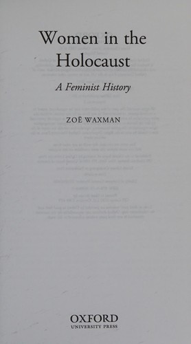 Women in the Holocaust