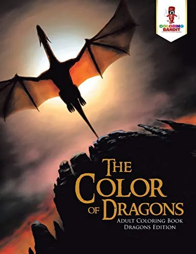 Dungeons and Dragons : Adult Coloring Book Dragons Edition