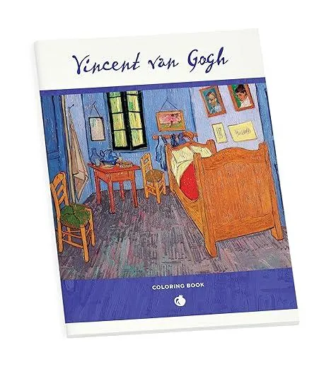 Vincent Van Gogh Coloring Book