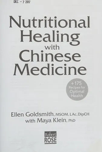 Nutritional Healing with Chinese Medicine
