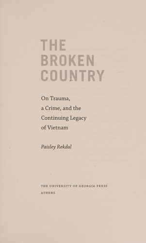 The Broken Country