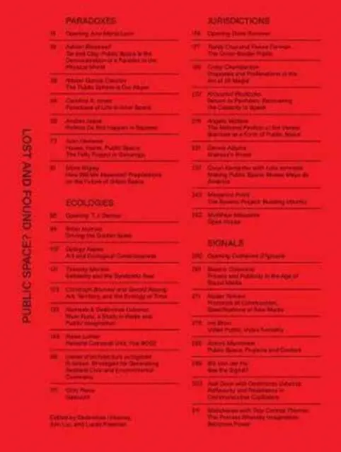 Public Space? Lost and Found