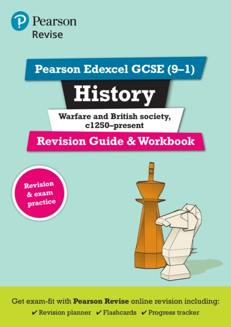 Pearson REVISE Edexcel GCSE History Warfare and British Society Revision Guide and Workbook incl. online revision and quizzes - for 2025 and 2026 exams