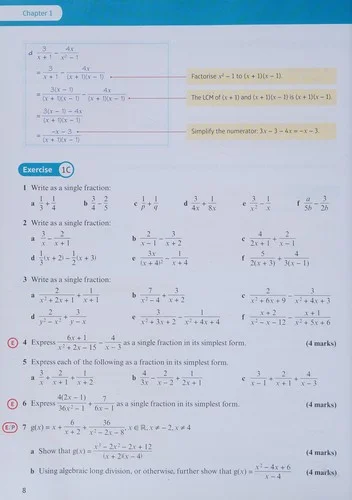 Pearson Edexcel A level Mathematics Pure Mathematics Year 2 Textbook + e-book