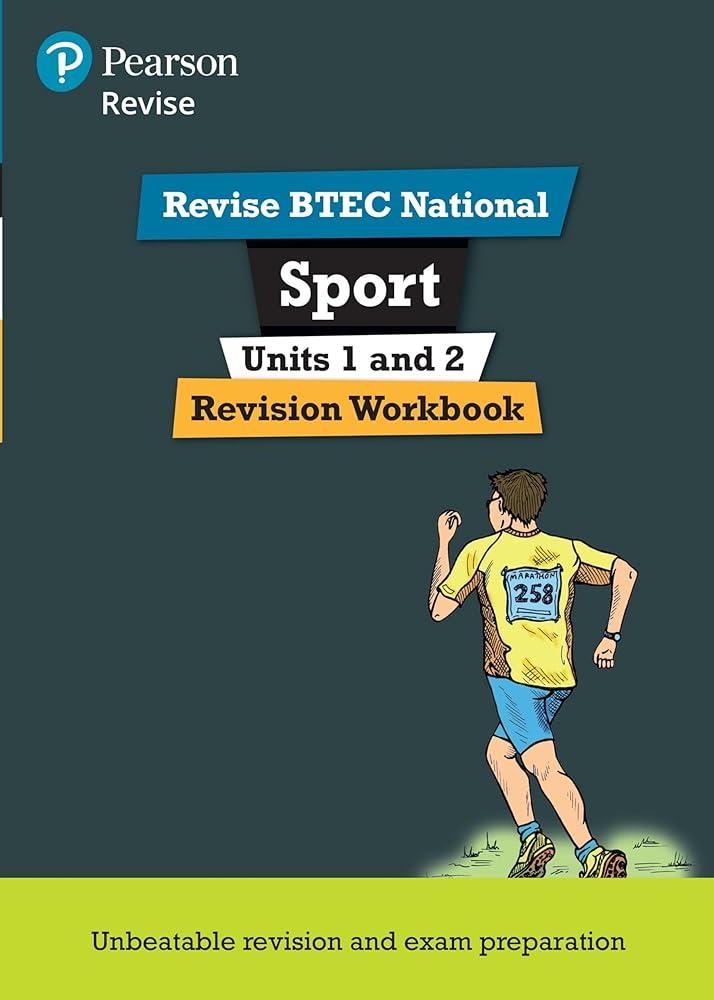 Pearson REVISE BTEC National Sport Units 1 & 2 Revision Workbook - for 2025 exams