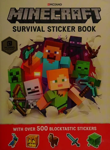 Minecraft Survival Sticker Book