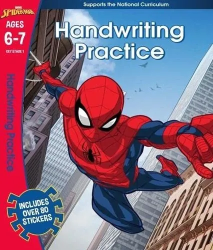 Spider-Man: Handwriting Practice, Ages 6-7