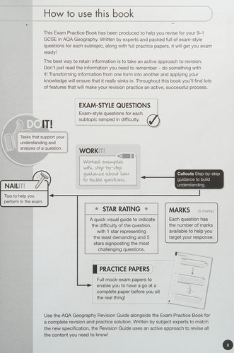Geography Exam Practice Book for AQA