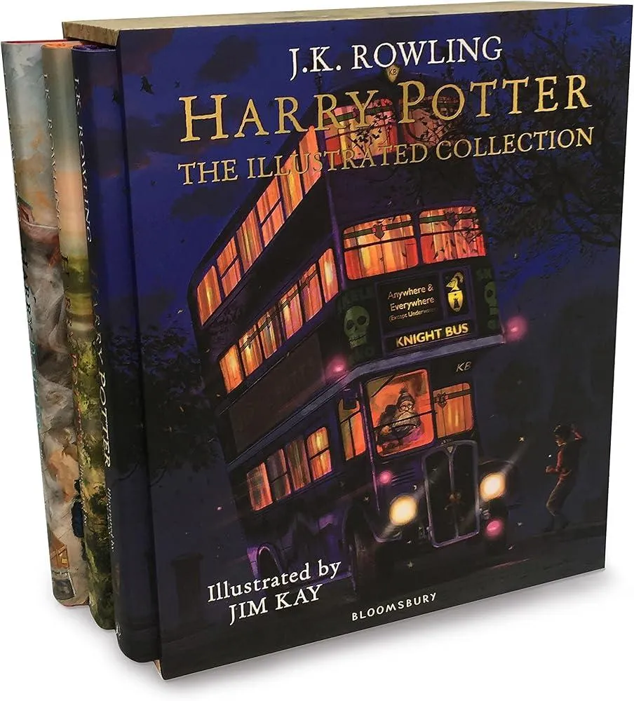 Harry Potter - The Illustrated Collection : Three magical classics