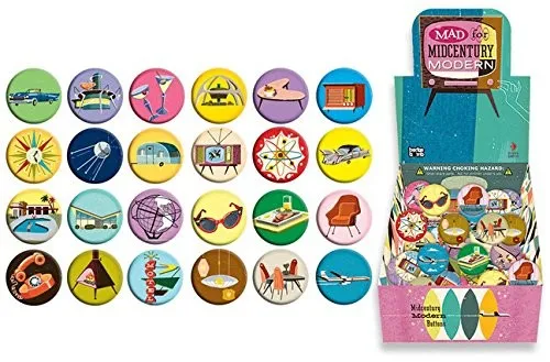 Midcentury Modern Badges