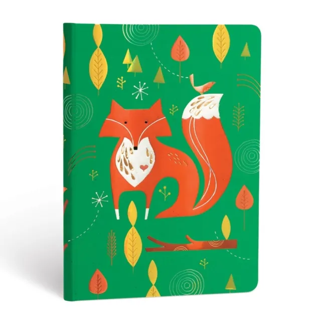 Mister Fox Lined Hardcover Journal
