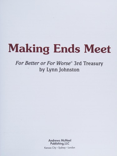 Making Ends Meet