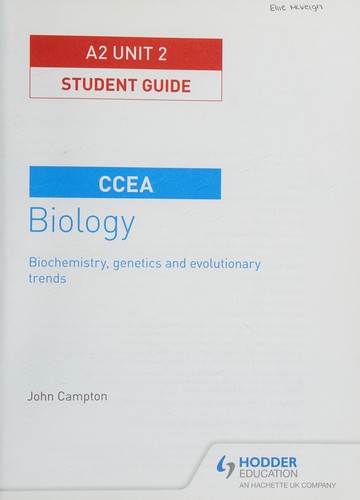 CCEA A2 Unit 2 Biology Student Guide