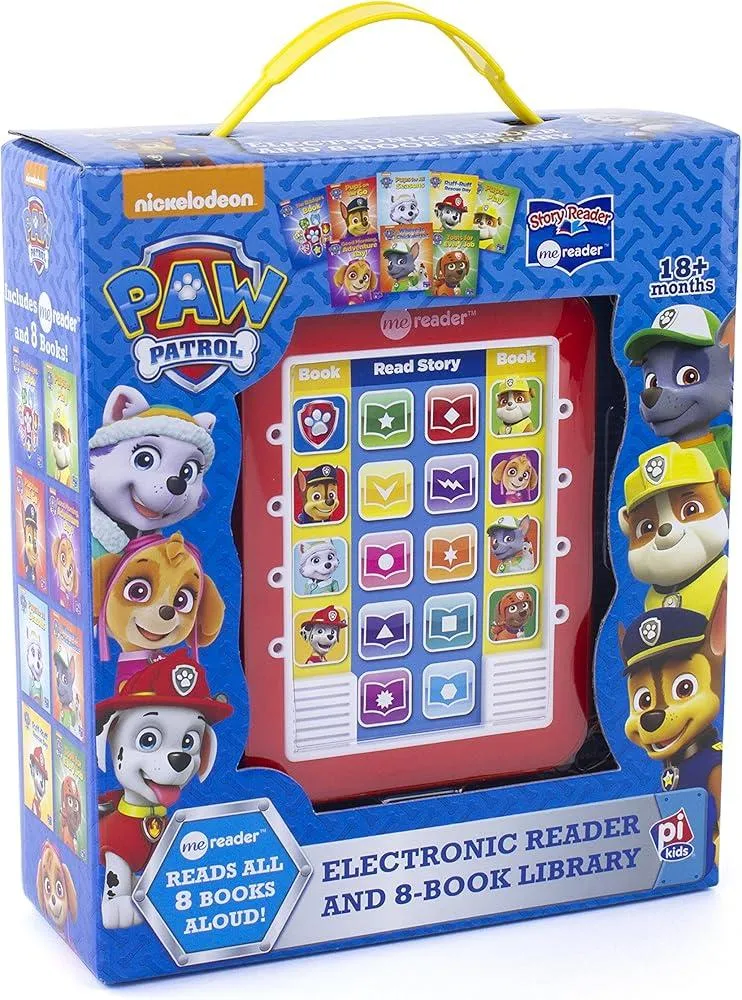 Nickelodeon PAW Patrol: 8-Book Library and Electronic Reader Sound Book Set