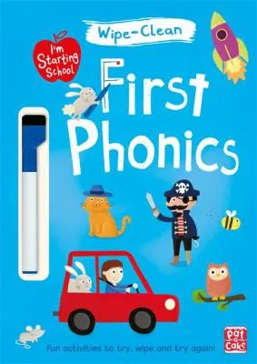 I'm Starting School: First Phonics : Wipe-clean book with pen