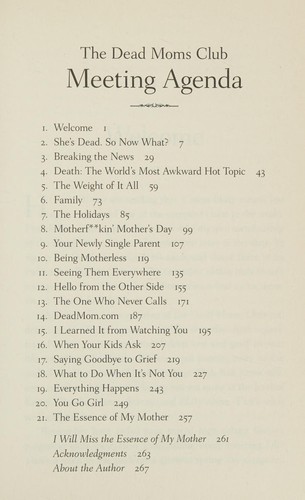 The Dead Moms Club