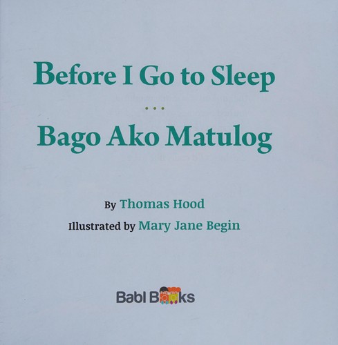 Before I Go to Sleep / Bago Ako Matulog