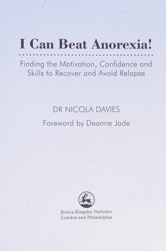 I Can Beat Anorexia!
