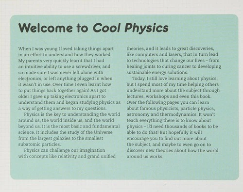 Cool Physics : Filled with Fantastic Facts for Kids of All Ages