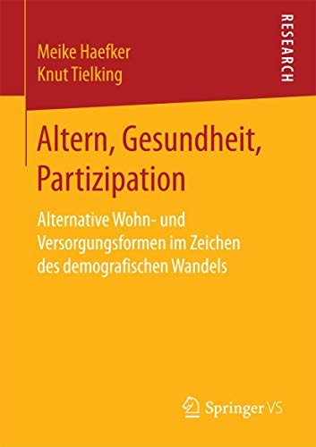 Altern, Gesundheit, Partizipation