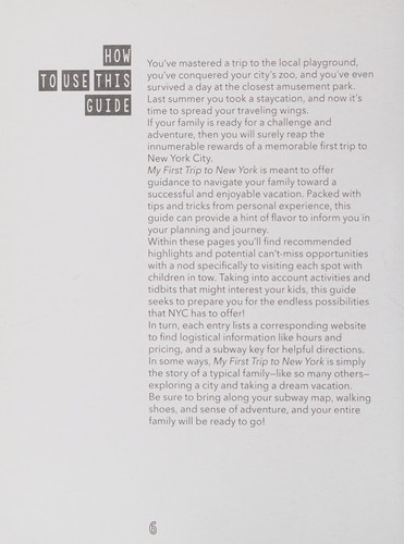 My First Trip to New York