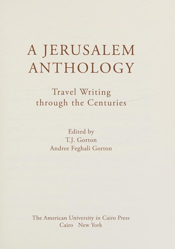 A Jerusalem Anthology