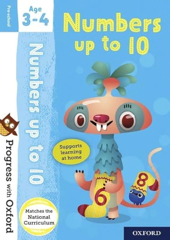 Progress with Oxford: Progress with Oxford: Numbers Age 3-4 - Prepare for School with Essential Maths Skills