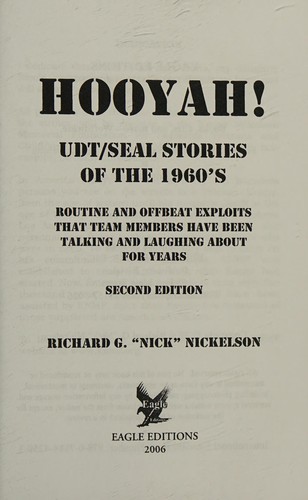Hooyah! UDT/Seal, Stories of the 1960s