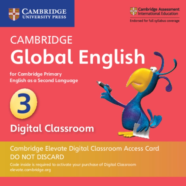 Cambridge Global English Stage 3 Cambridge Elevate Digital Classroom Access Card (1 Year)
