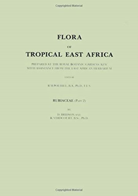 Flora of Tropical East Africa
