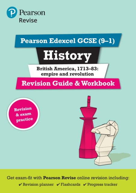 Pearson REVISE Edexcel GCSE History British America Revision Guide and Workbook incl. online revision - for 2025 exams