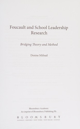 Foucault and School Leadership Research