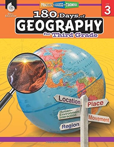 180 Days(tm) Geography for Third Grade