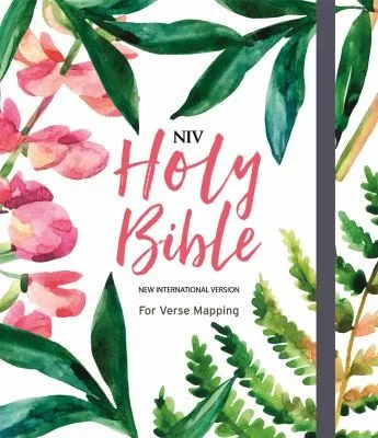 NIV Bible for Journalling and Verse-Mapping : Floral