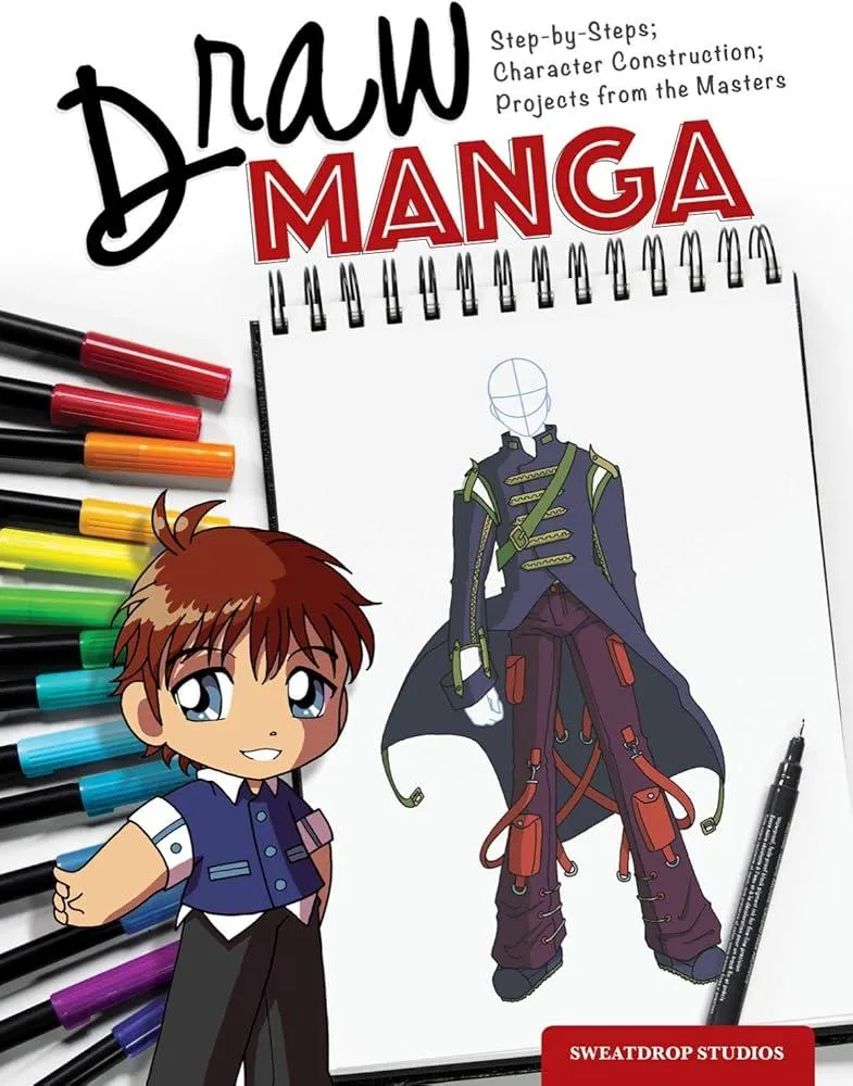 Draw Manga : Step-By-Steps, Character Construction, and Projects from the Masters