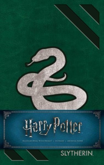Harry Potter Slytherin Hardcover Ruled Journal
