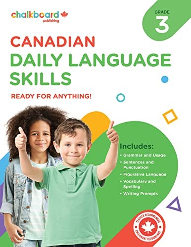 Canadian Daily Language Skills Grade 3 (Review and Reinforce Essential Language Skills with Consistent Daily Practice! This Resource Featur)