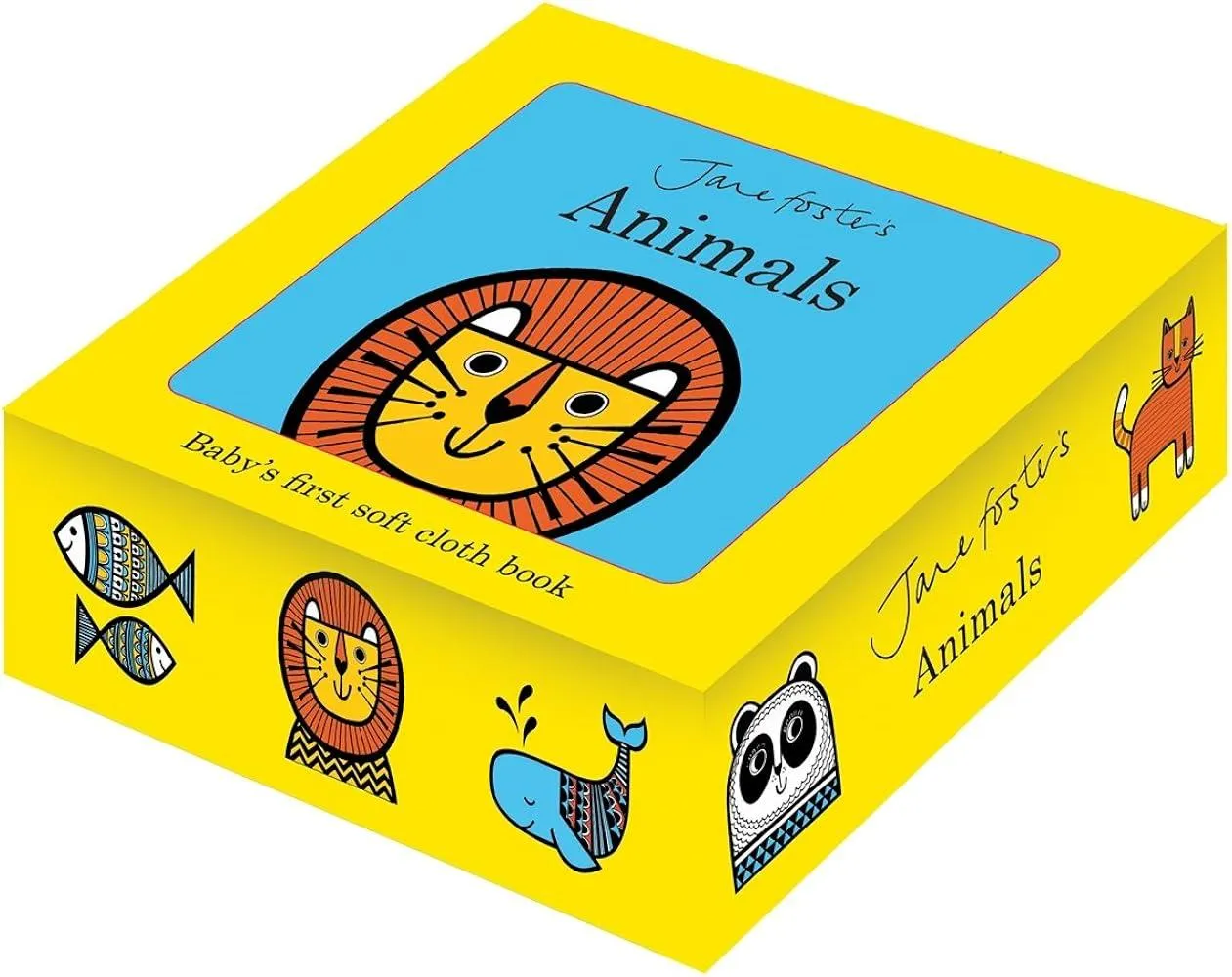 Jane Foster's Animals cloth book