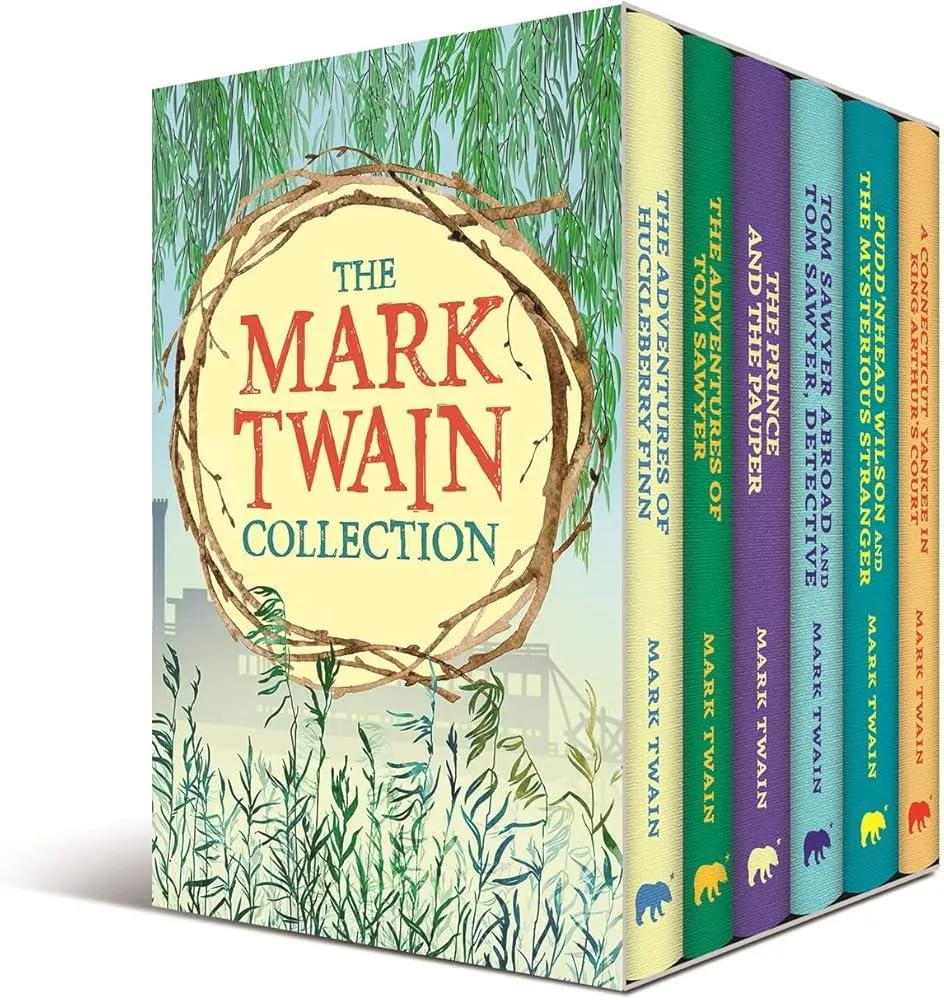 The Mark Twain Collection : Deluxe 6-Book Hardback Boxed Set