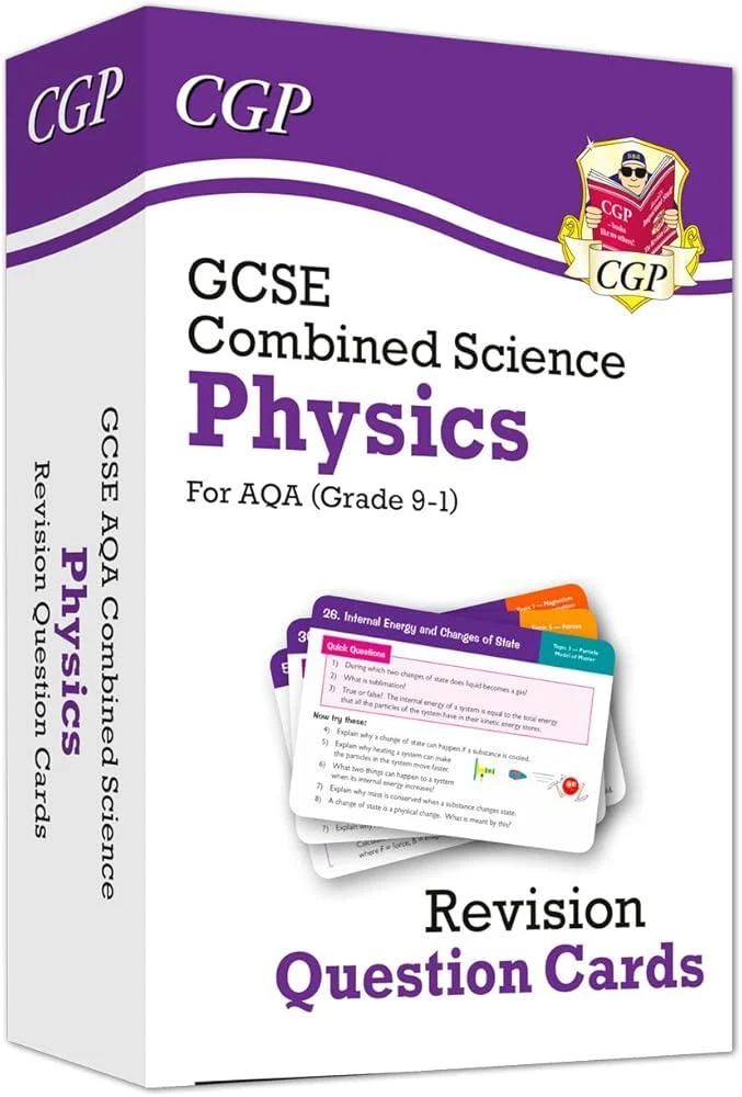 GCSE Combined Science: Physics AQA Revision Question Cards: for the 2025 and 2026 exams