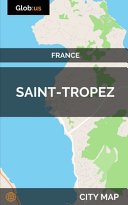 Saint-Tropez, France - City Map