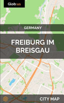 Freiburg im Breisgau, Germany - City Map