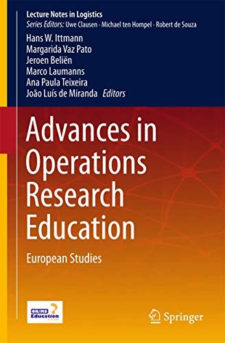 Advances in Operations Research Education