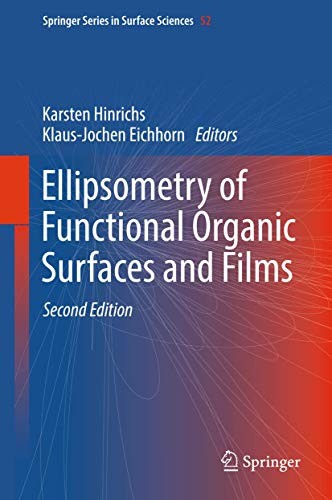 Ellipsometry of Functional Organic Surfaces and Films (2018)
