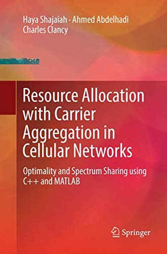 Resource Allocation with Carrier Aggregation in Cellular Networks