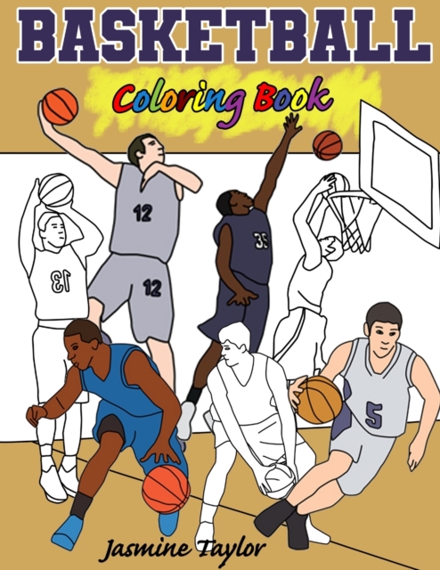 Basketball Coloring Book